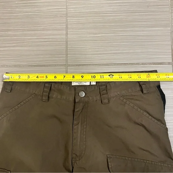 Fjallraven Men's Cargo Pants in Brown and Black - Picture 9 of 13